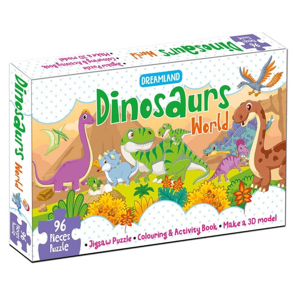 Educational Puzzles - Dinosaurs World