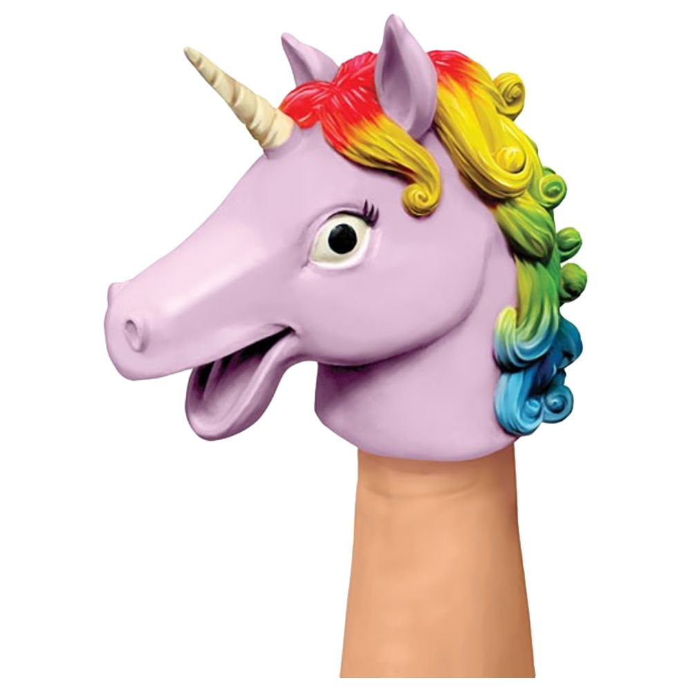 Tobar - Unicorn Schylling Hand Puppet - Purple