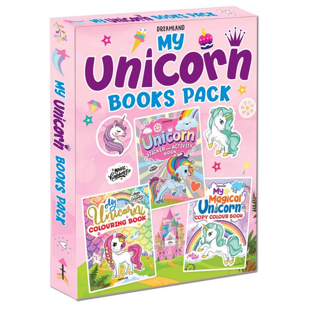 Unicorn Book - Set Of 3 Books