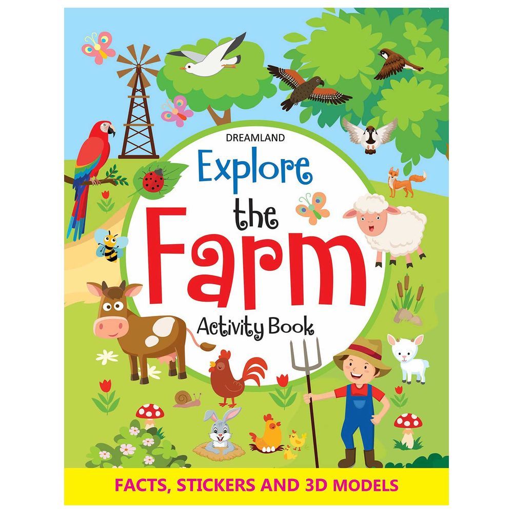 Explore The Farm Activity Book With Sticker