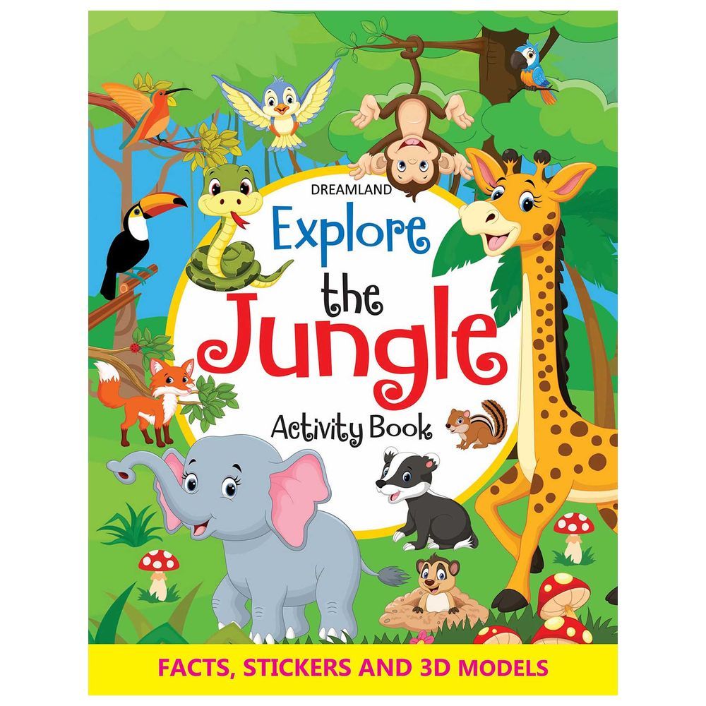 Explore The Jungle Activity Book With Sticker