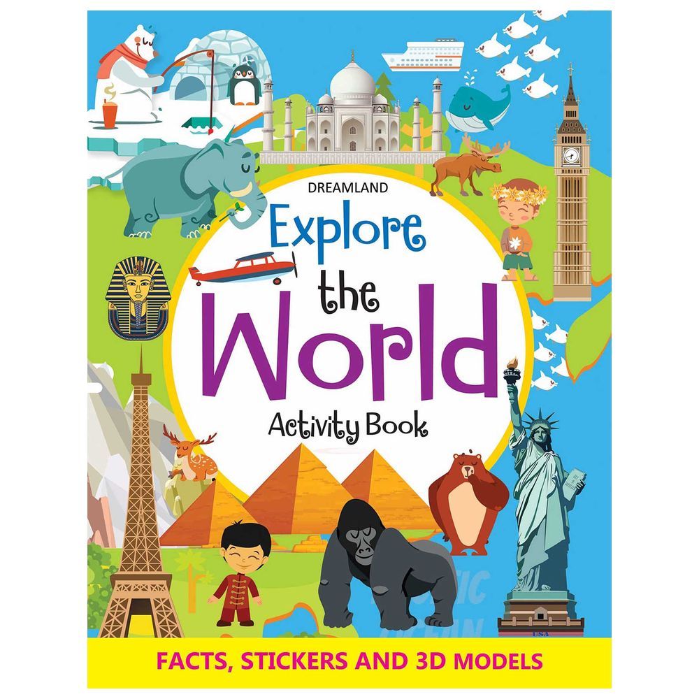 Explore The World Activity Book With Sticker