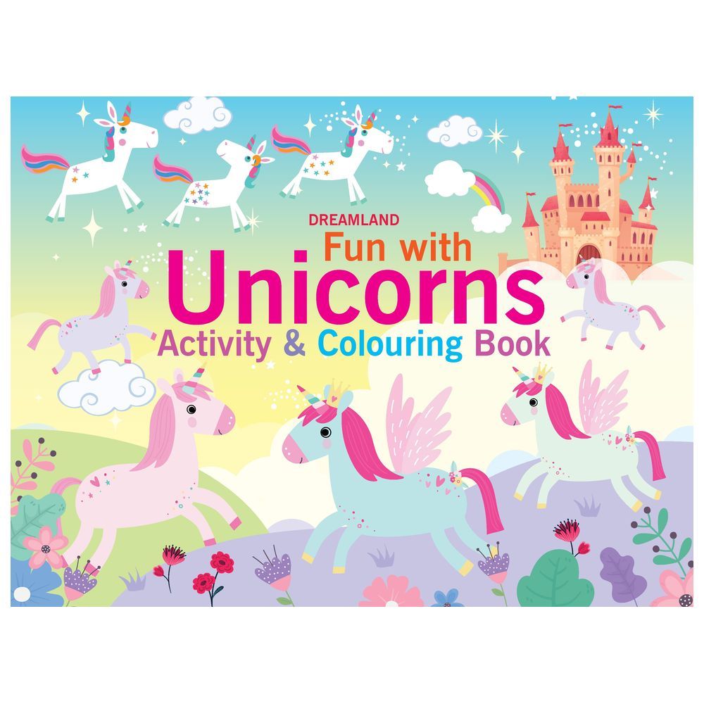 Fun With Unicorns Activity & Colouring Book