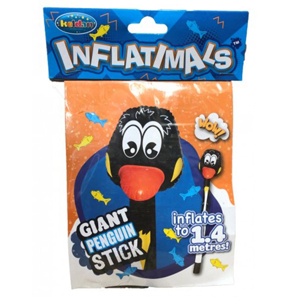 Deluxe Base - Inflatimals - Giant Penguin Stick - Black