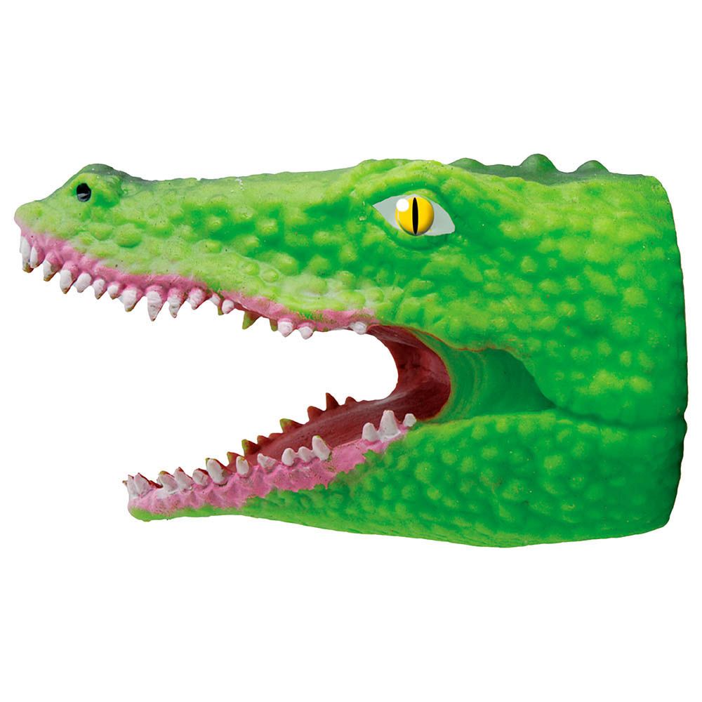 Deluxe Base - Snap Attack Hand Puppet - Crocodiles - Color May Vary