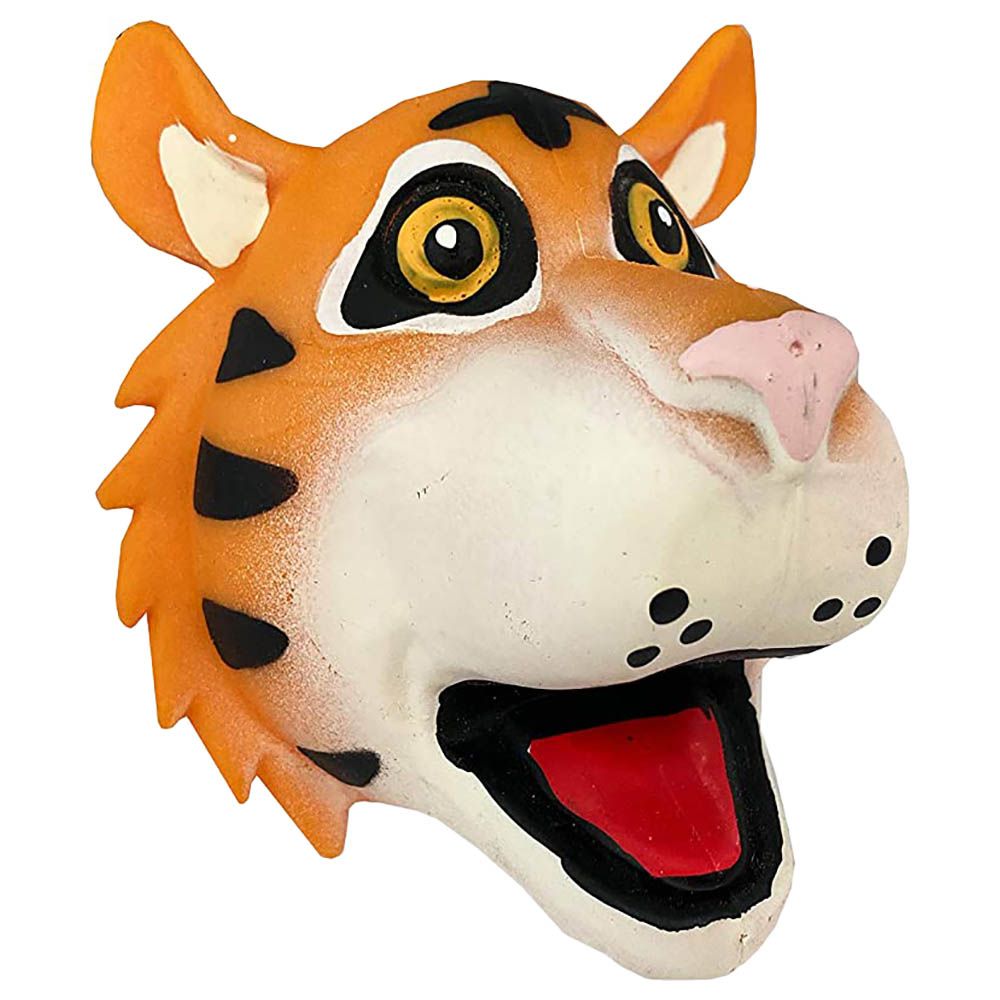 Deluxe Base - Snap Attack Hand Puppet - Tiger - Color May Vary