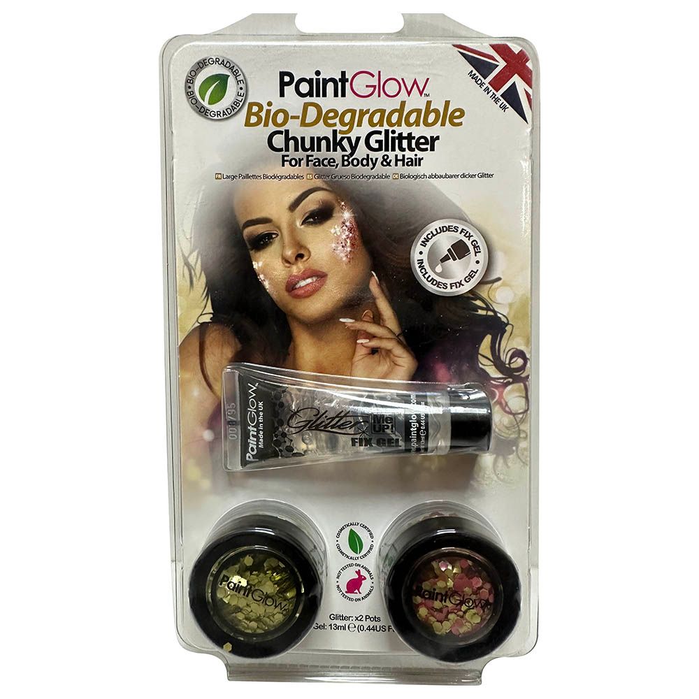 Paint Glow - Bio-Degradable Chunky Glitter