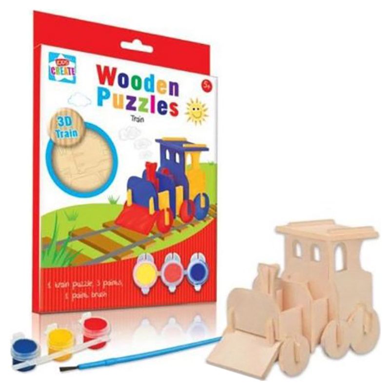 Kids Create - Act, Wood Puzzle