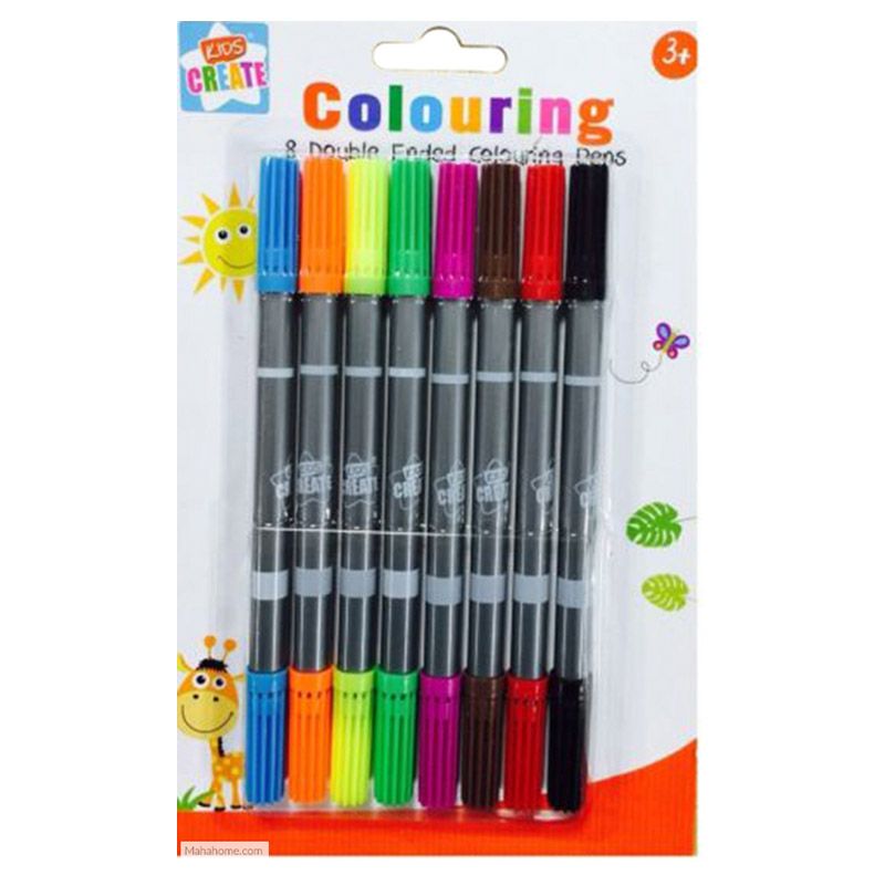 Kids Create - Act, 8 Double Ended Markers