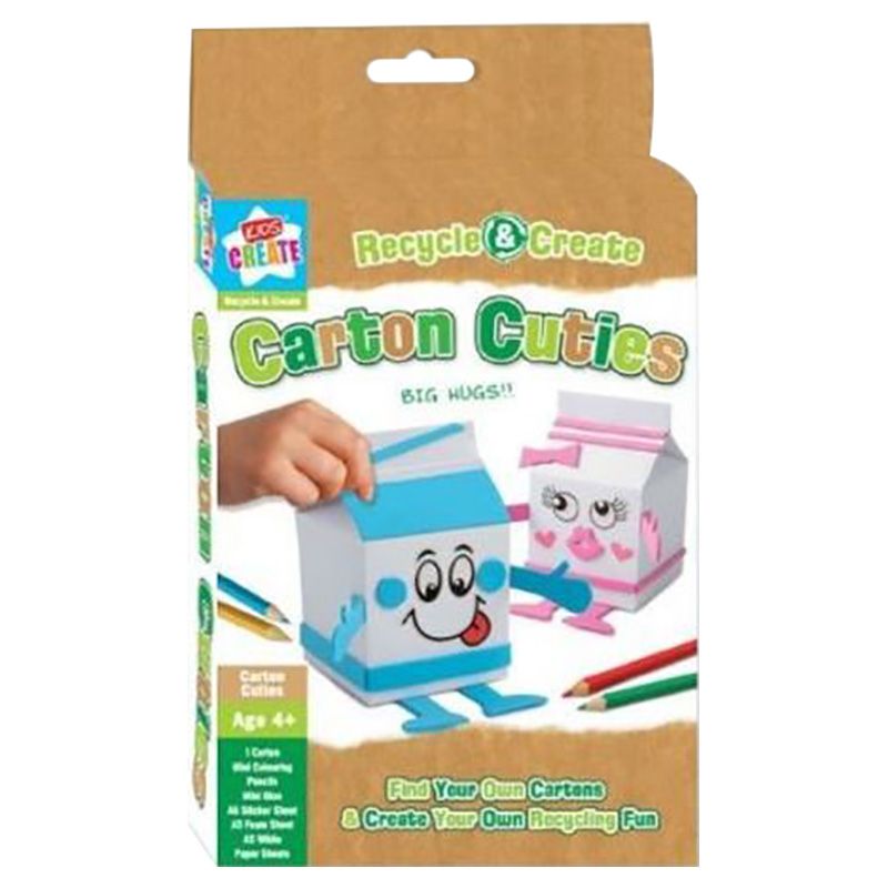 Kids Create - Recycle - Carton Birdhouse/Cuties