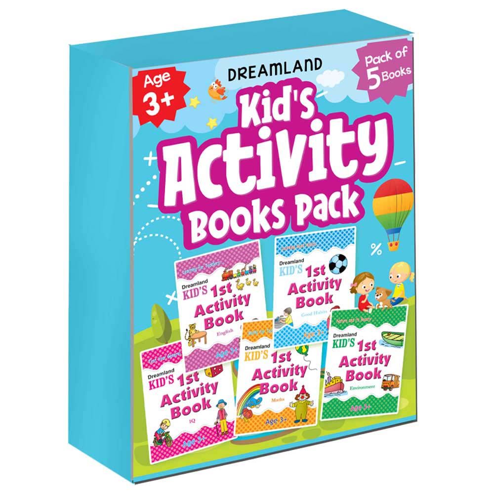 Kid's Activity 3+ Pack - Set Of 5 Books