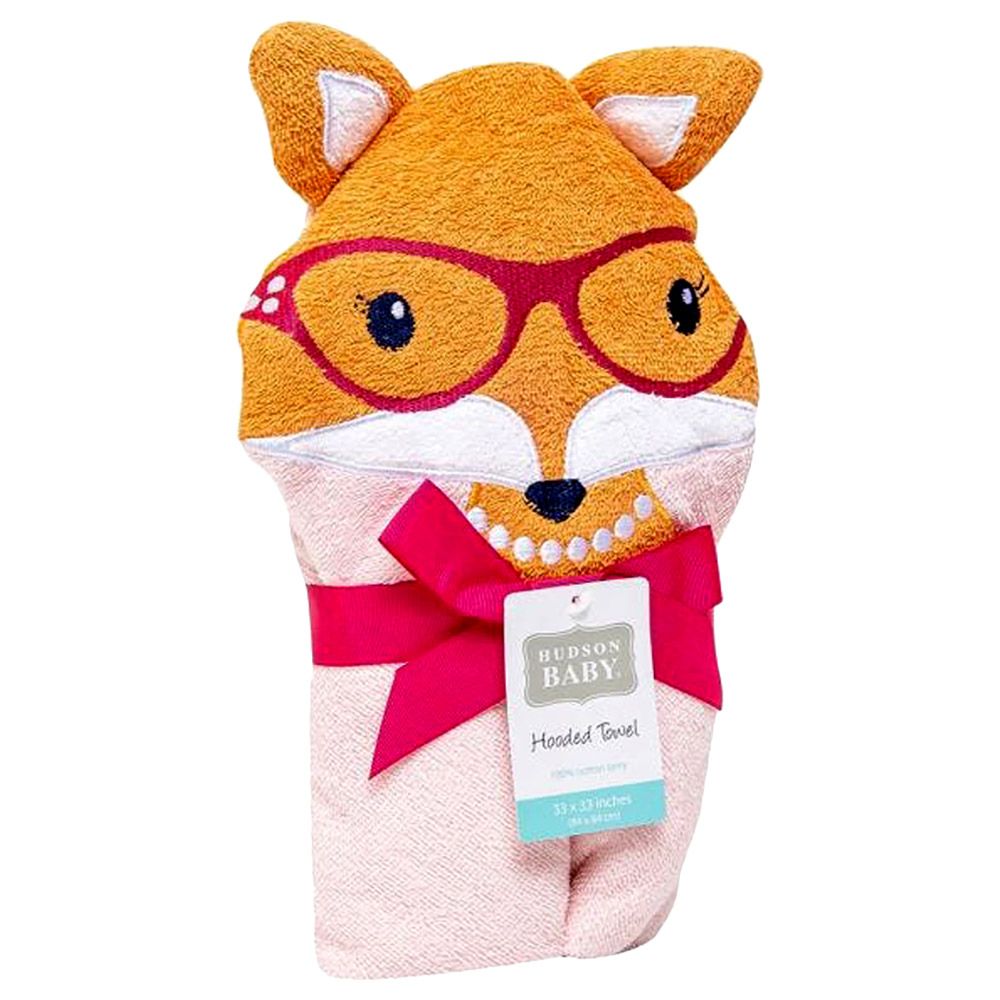 Hudson - Baby Animal Hooded Towel - Fox