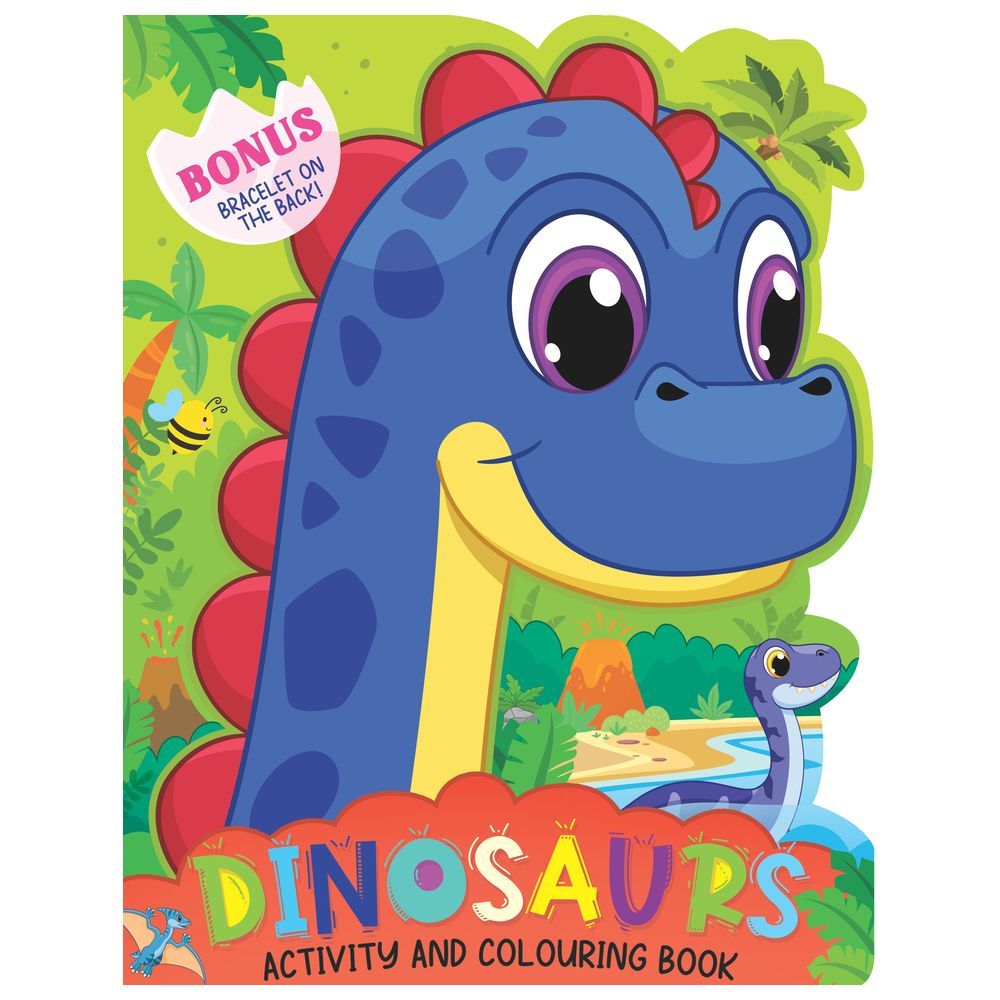 Dinosaurs Activity And Colouring Book