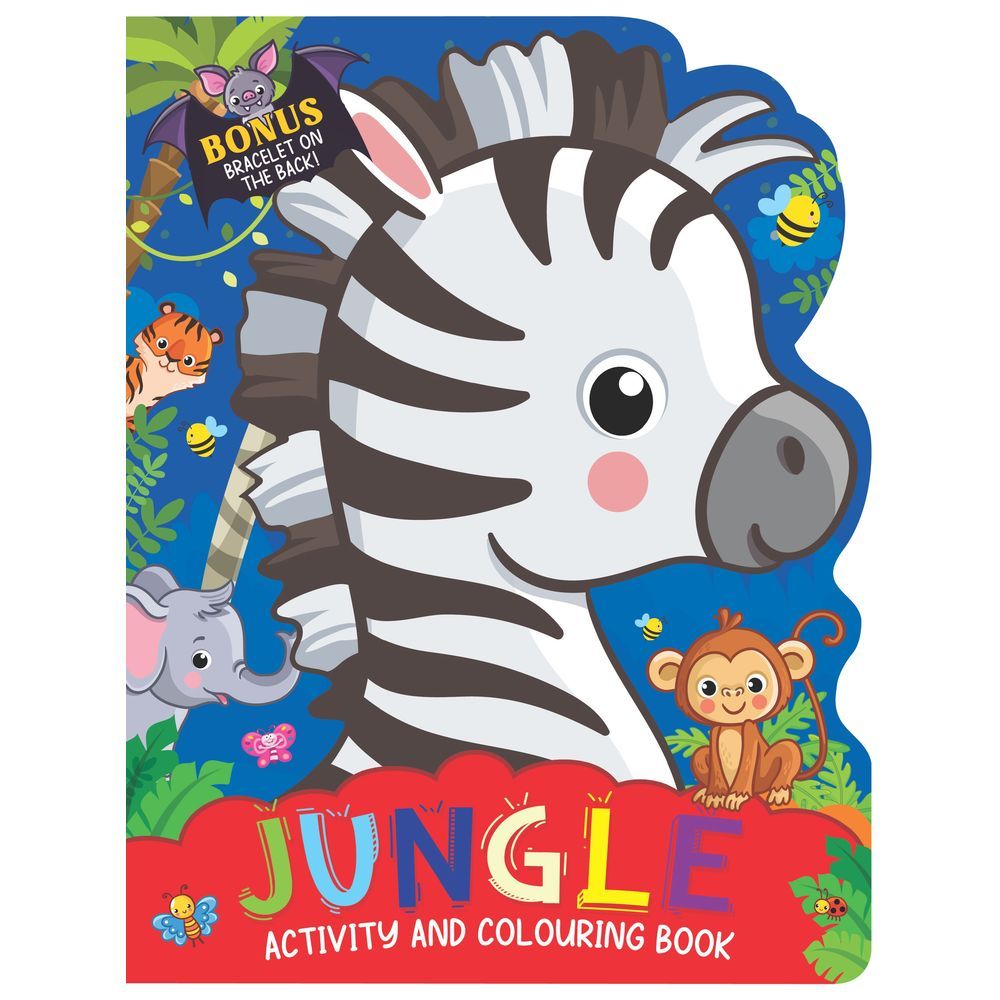 Jungle Activity And Colouring Book