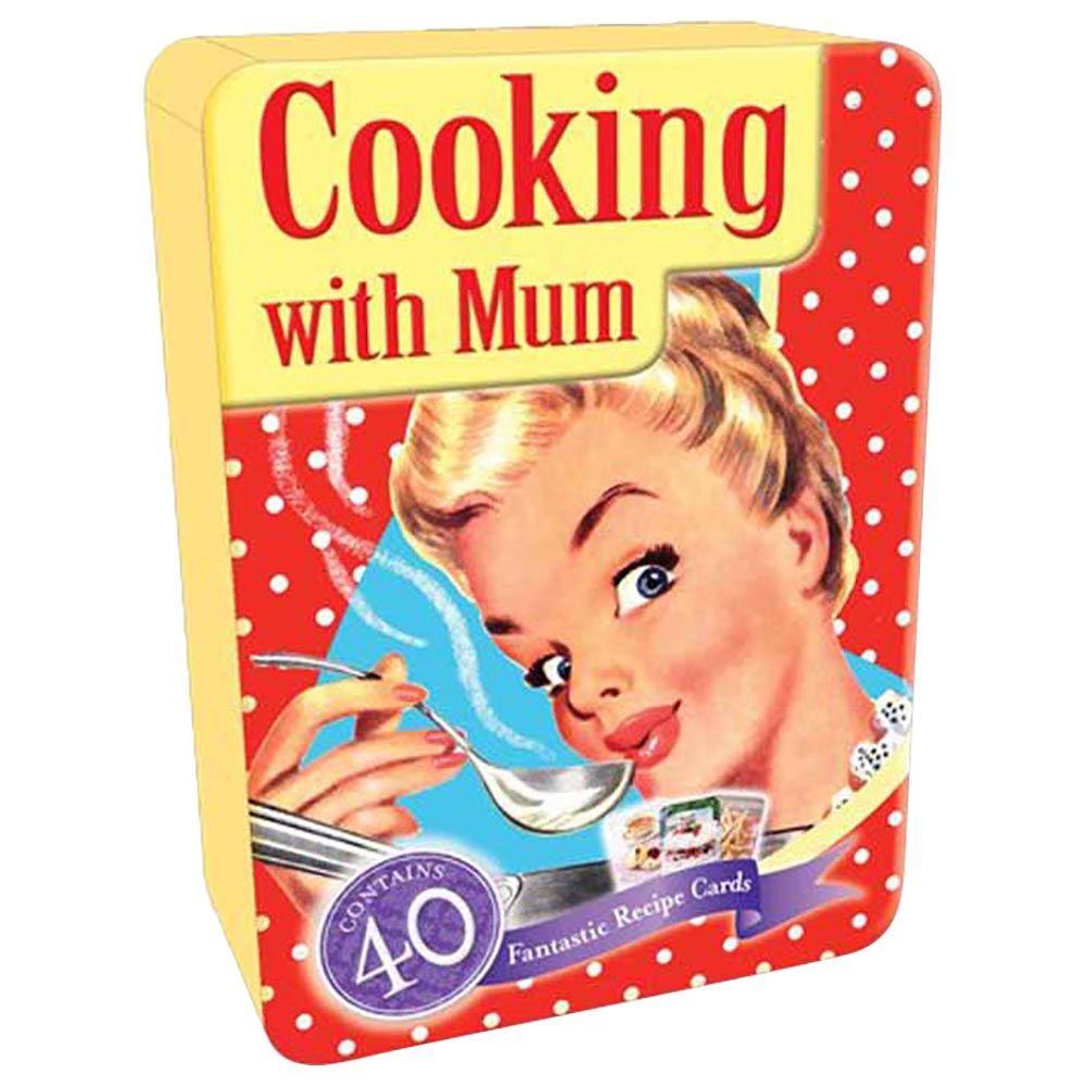 بطاقات وصفات الطهي Cooking With Mum Recipes Tin