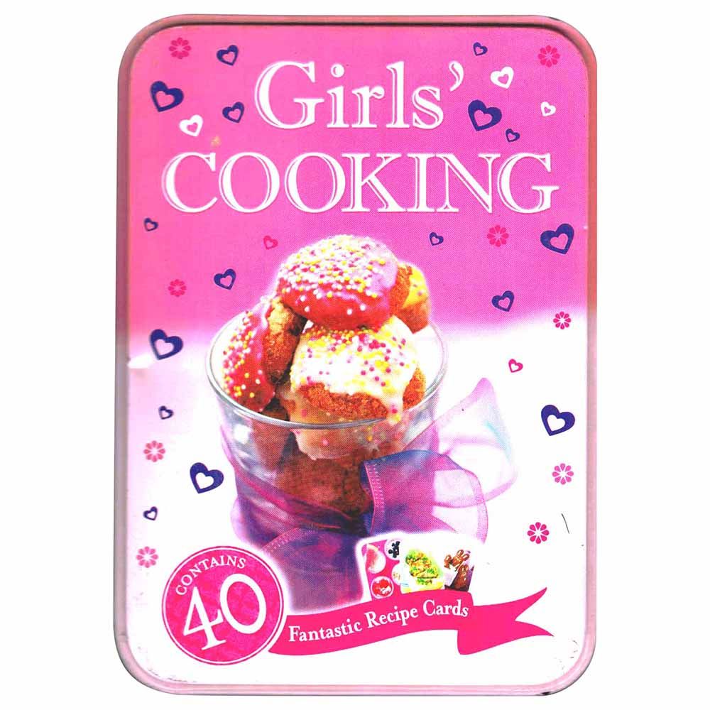 Girls Cooking Recipes Tin