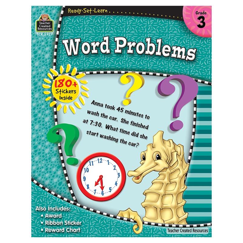 Ready Set Learn : Word Problems Grade 3