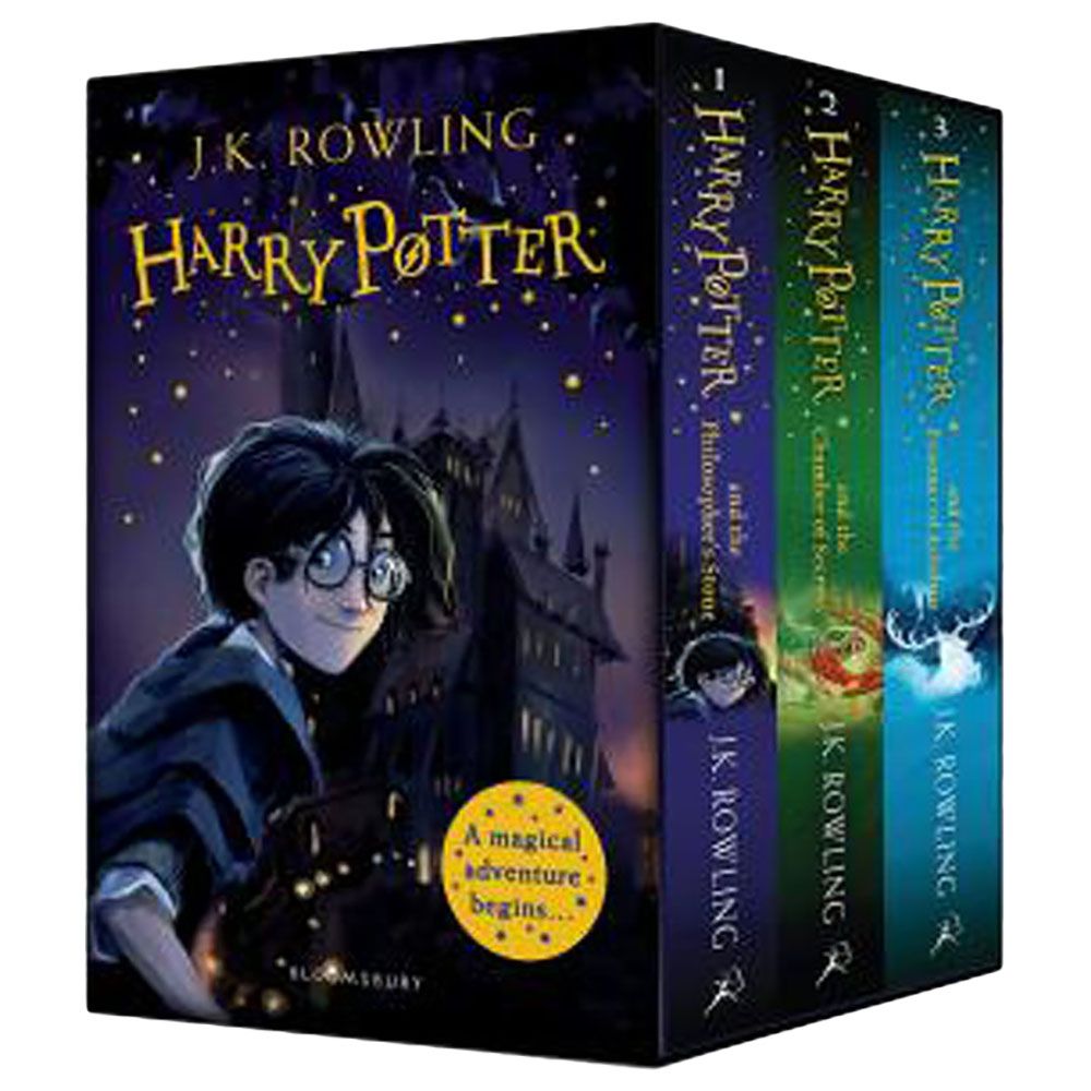 مجموعة روايات Harry Potter A Magical Adventure Begins - 1-3