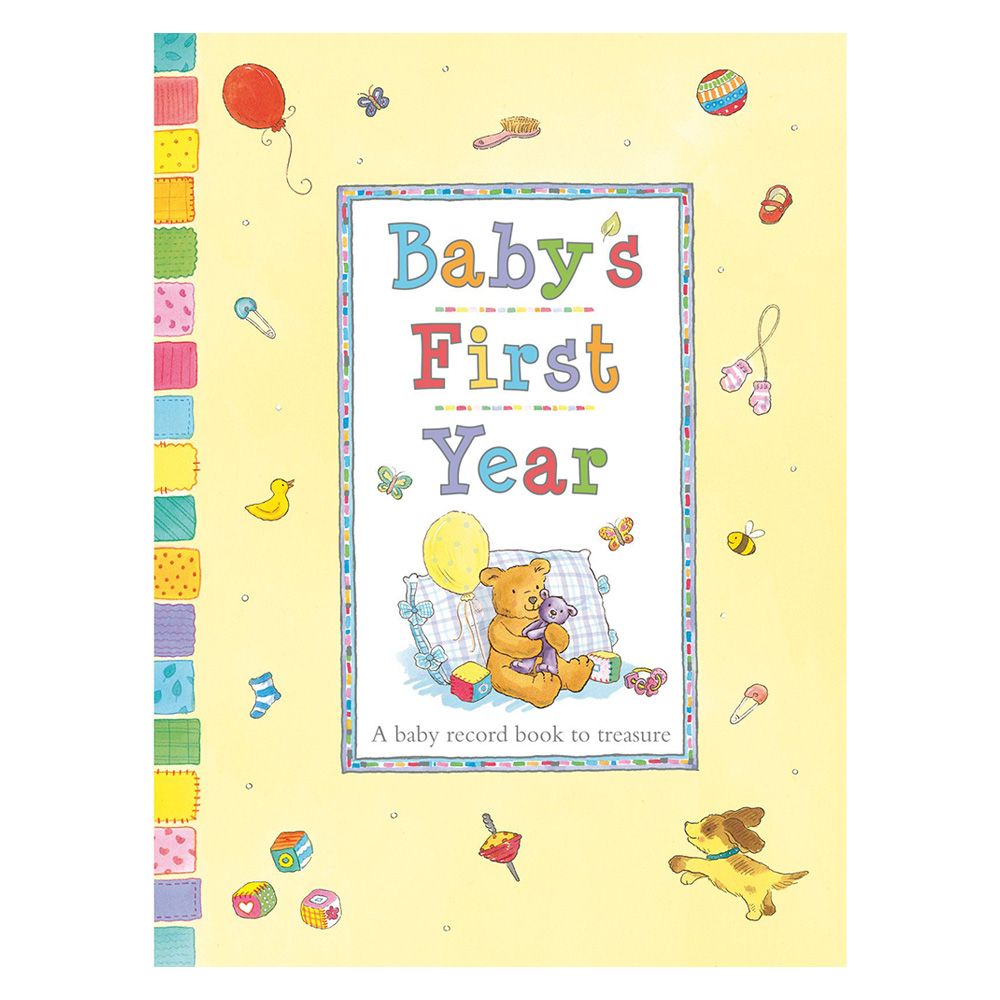 كتاب Baby Record Baby's First Year من كتب ايغلو