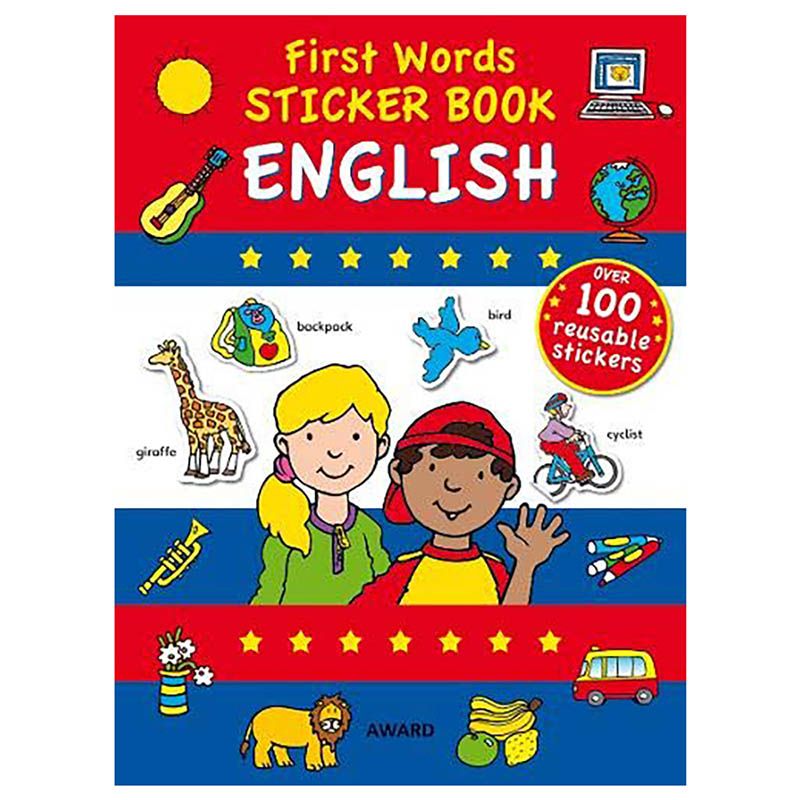 First Words Sticker -English