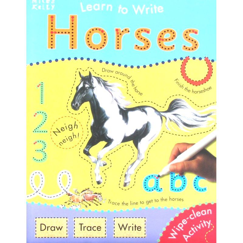 Learn To Write - Horses