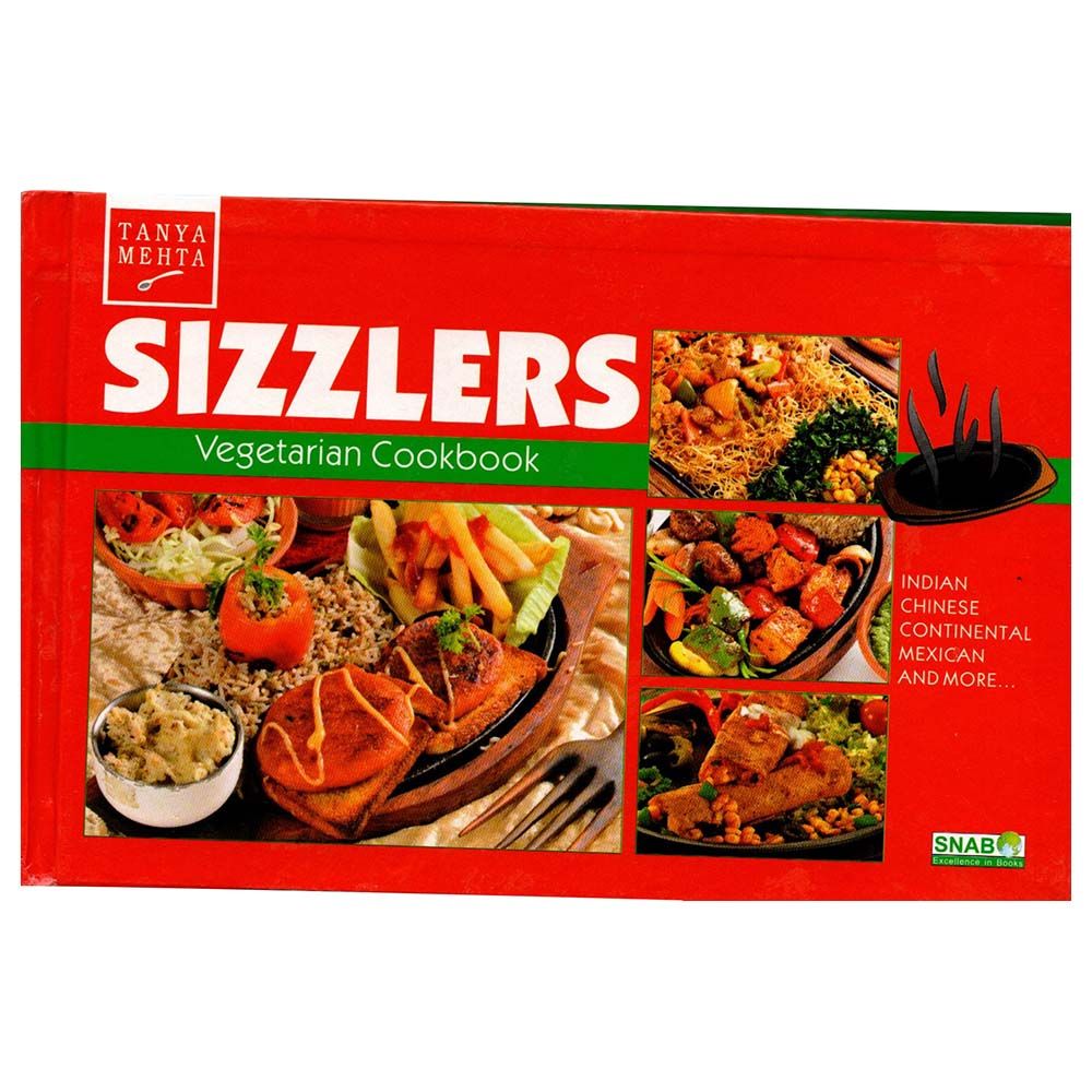 كتاب طبخ Sizzler Vegetarian Cookbook 