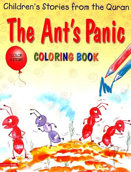 The Ant’s Panic (Colouring Book)