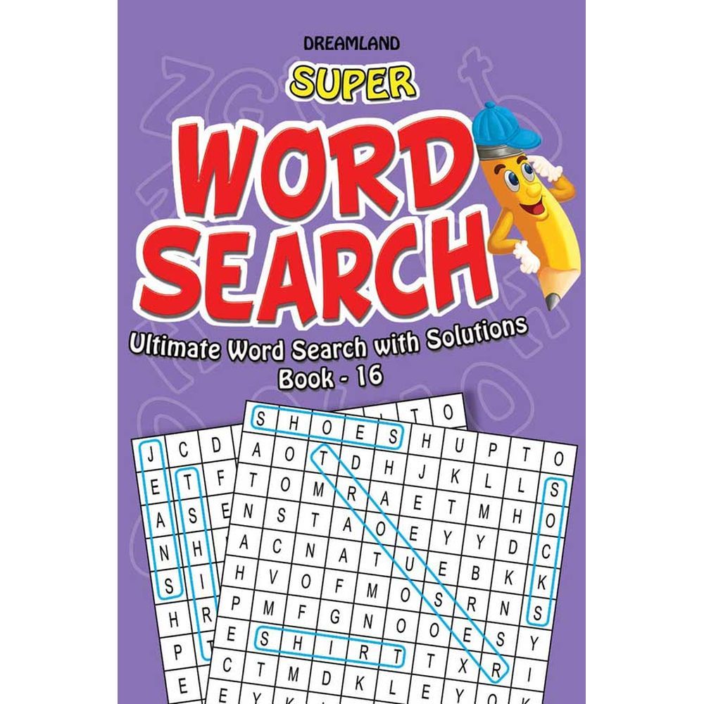 Super Word Search Book Part - 16