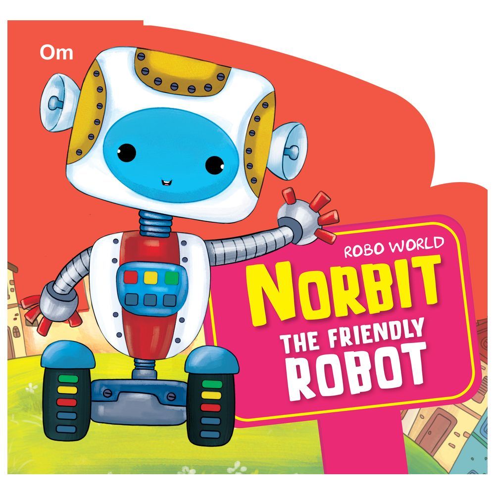 Cutout Board Norbit The Friendly Robot