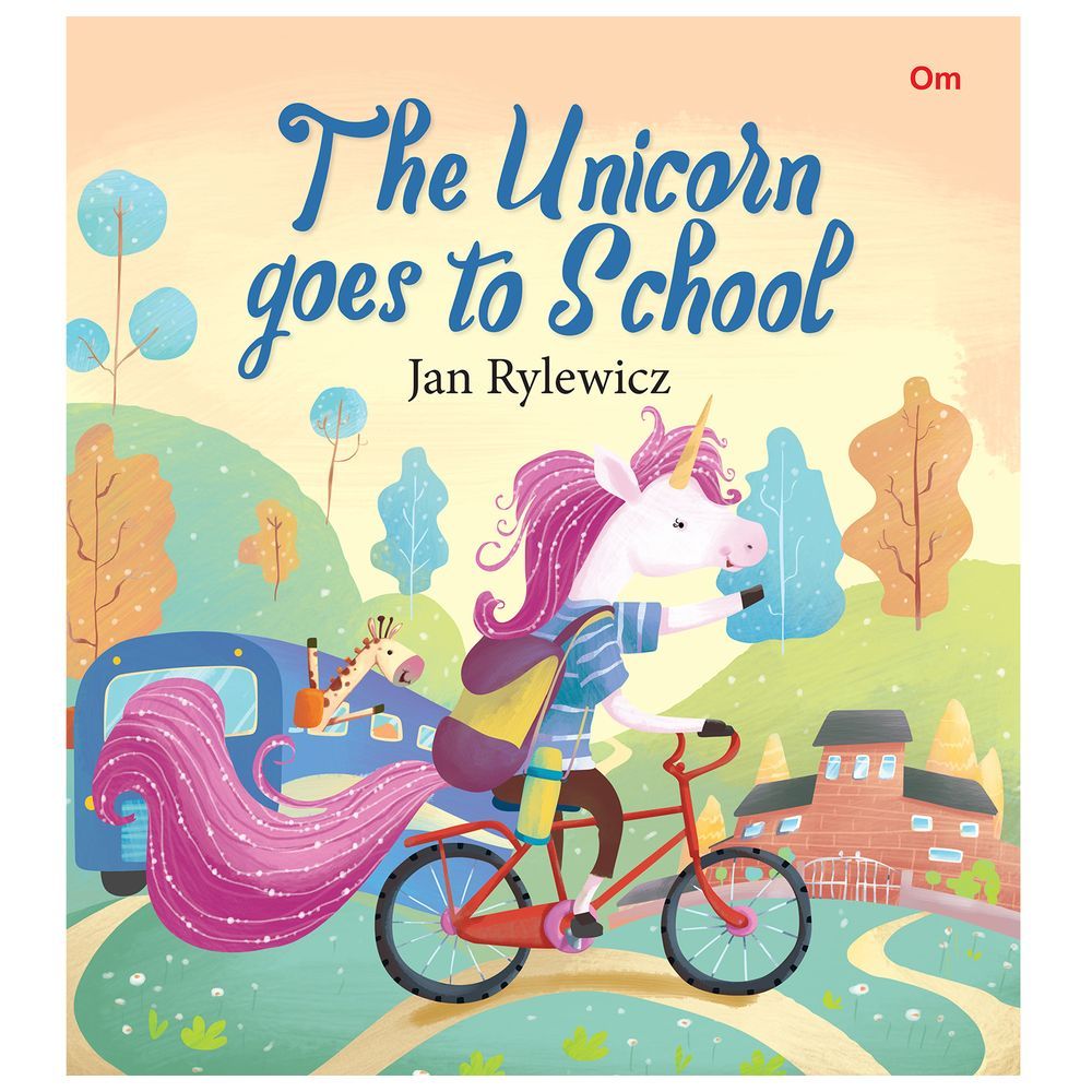 Om Picture Flat - The Unicorn Goes To School 