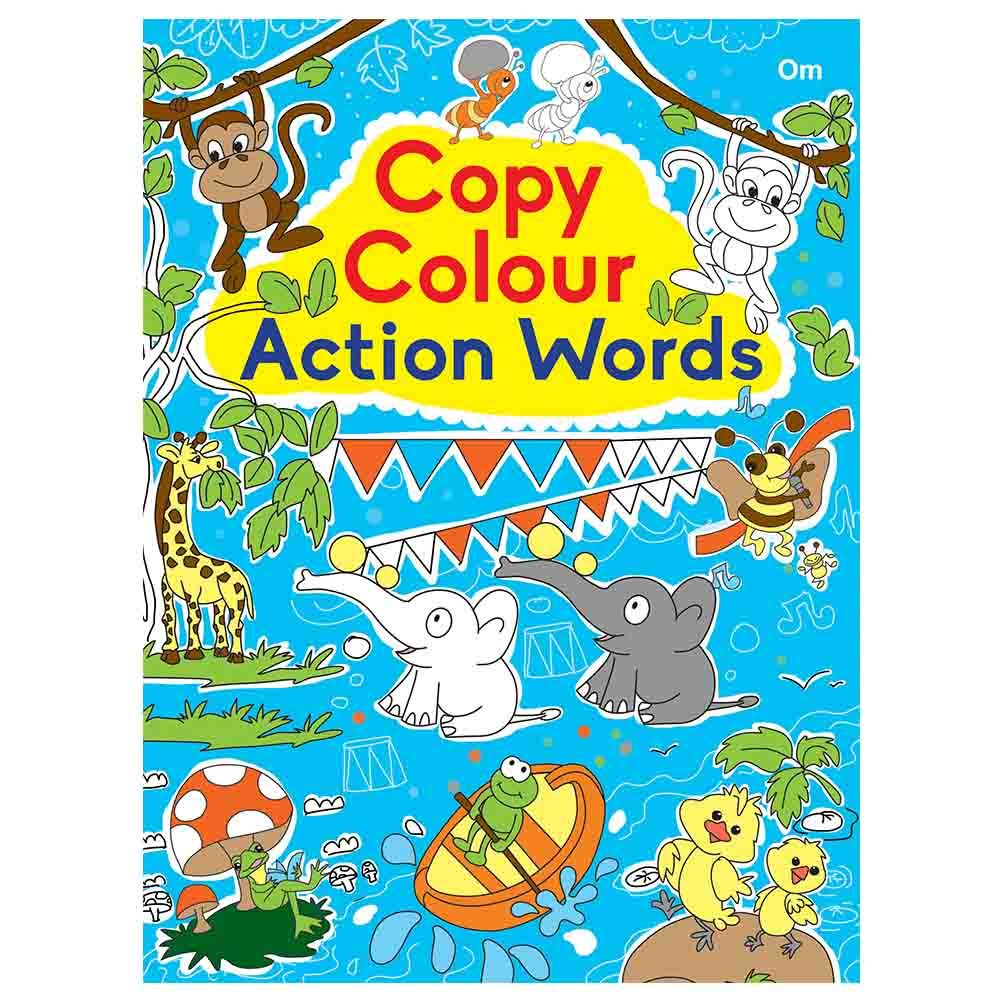 كتاب Copy Colour Action Words