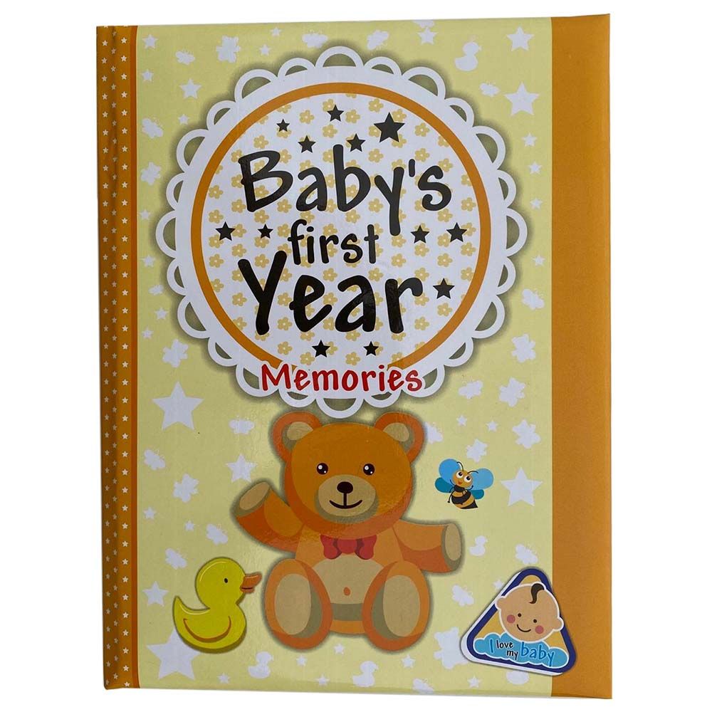 Baby First Year Memories - Yellow