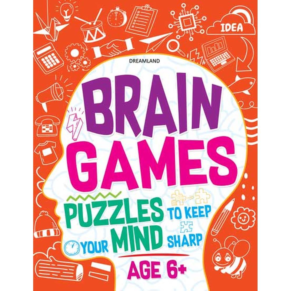 Brain Games Puzzle Book Age 6+