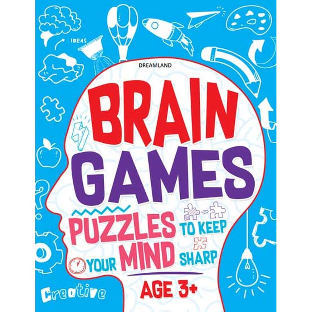 Brain Games Puzzle Book Age 3+