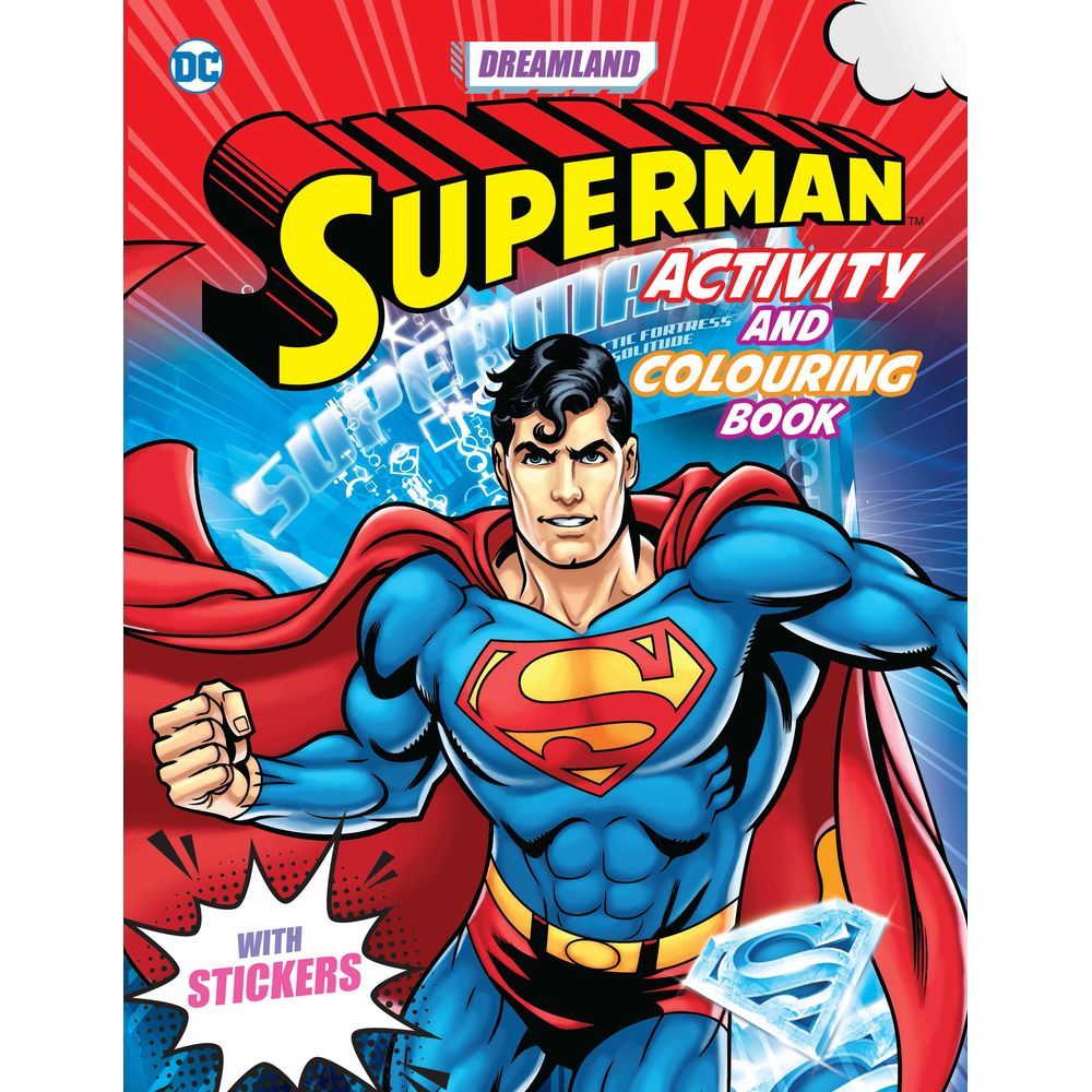 Superman Activity & Colouring Book