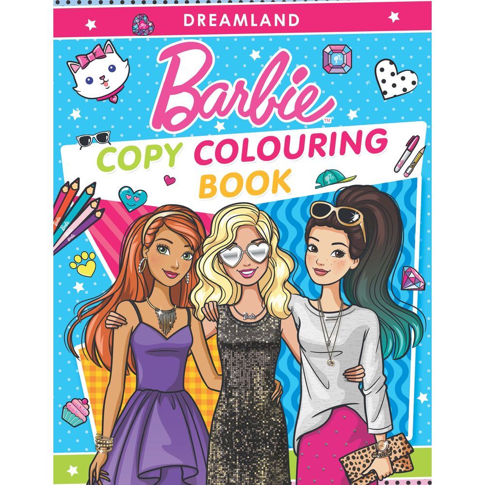 Barbie Copy Colouring Book 5