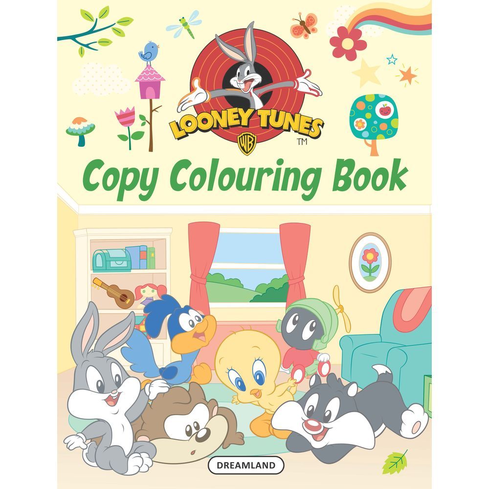 Looney Tunes Copy Colouring Book 1