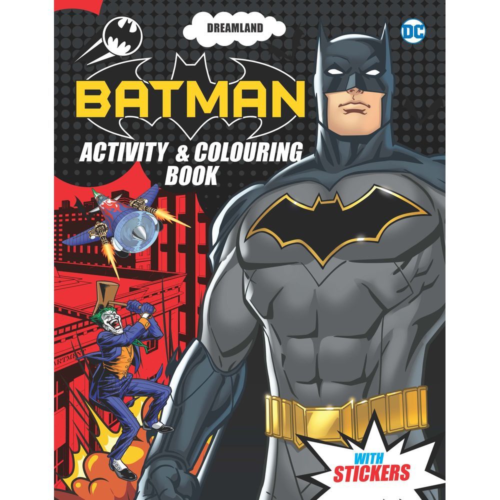 Batman Activity & Colouring Book