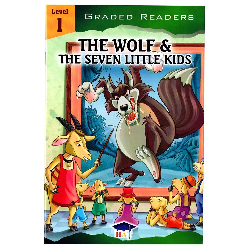 قصة The Wolf The Seven Little Kids - مستوى 1