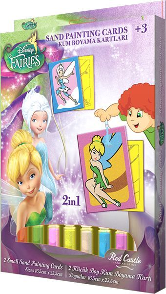 Disney Fairies 2in1 Sand Painting Cards