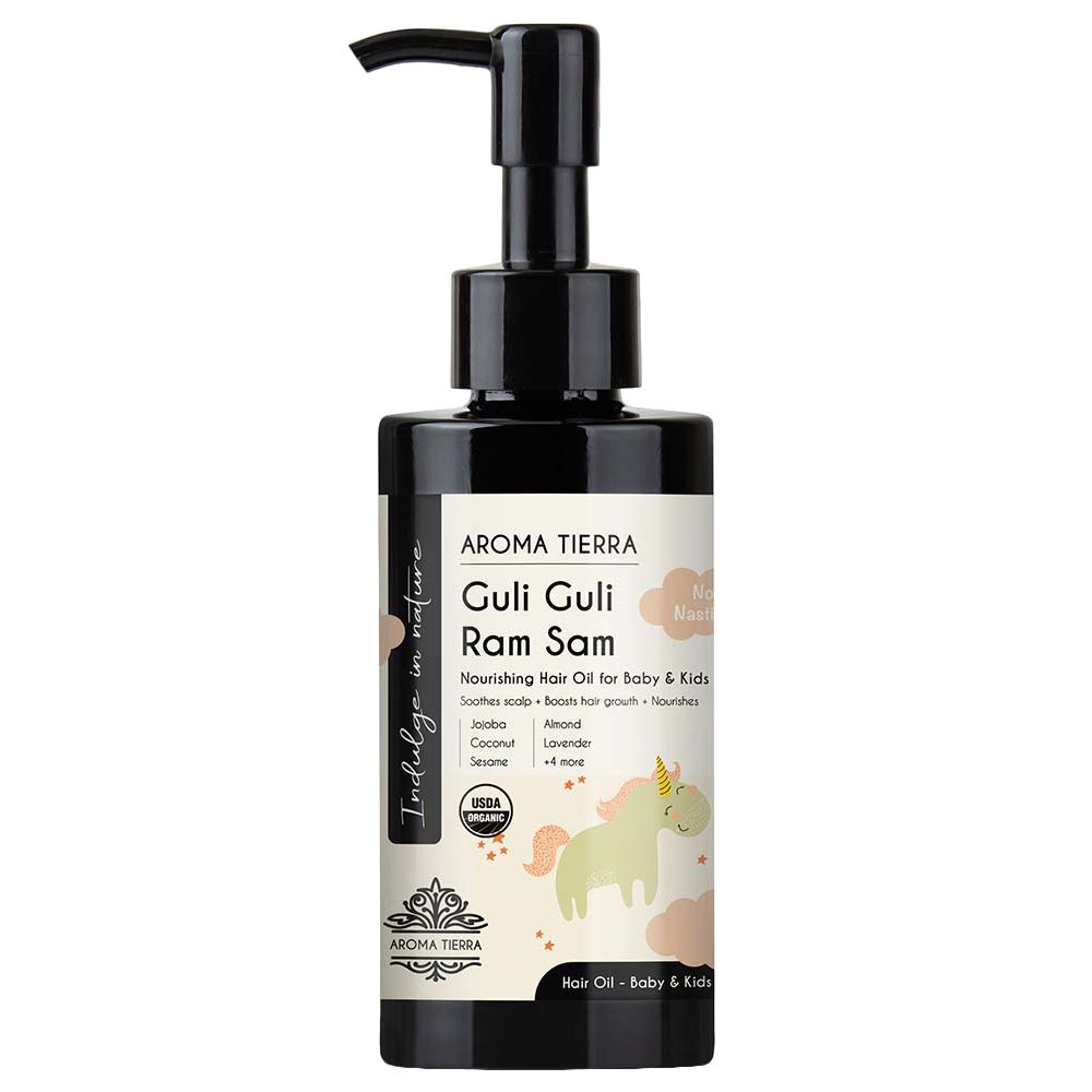 Aroma Tierra - Guli Guli Ram Sam Baby Hair Oil - 100ml