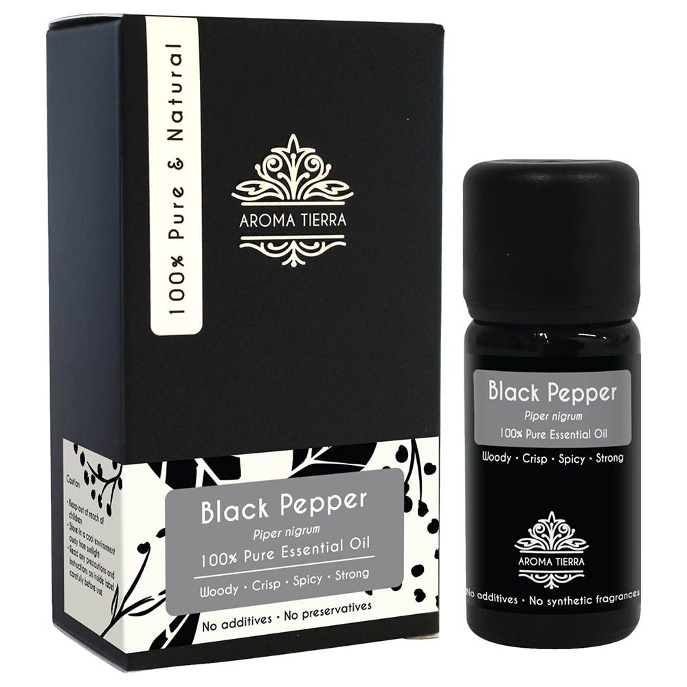 Aroma Tierra - Black Pepper Essential Oil - 10ml