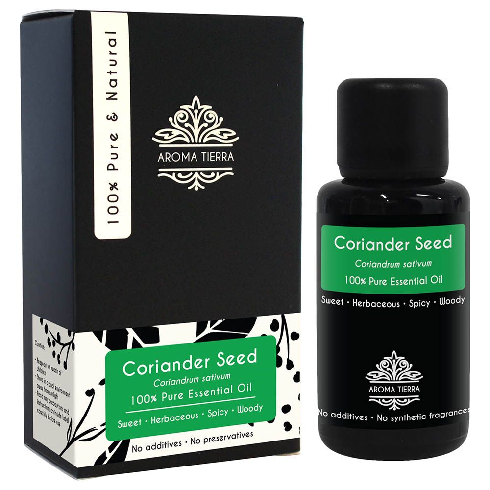 Aroma Tierra - Coriander Seed Essential Oil - 30ml