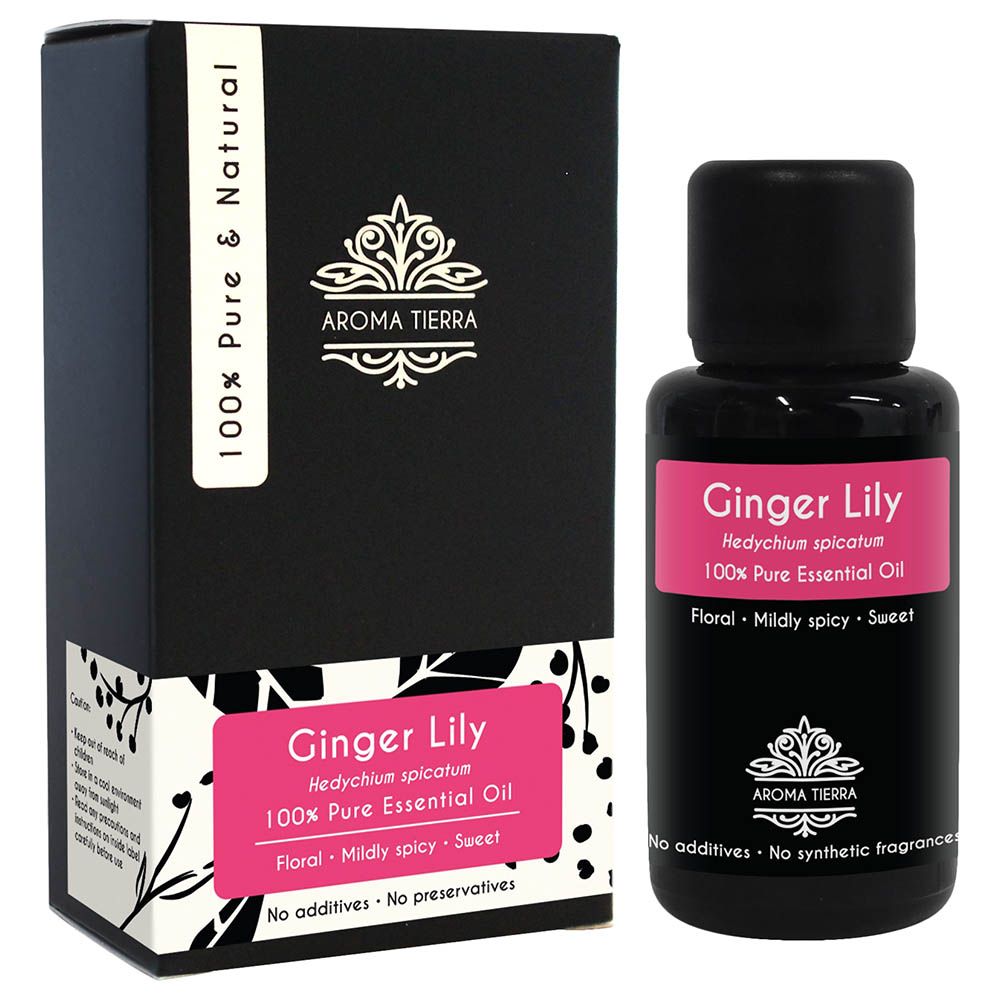 Aroma Tierra - Ginger Lily Essential Oil - 30ml