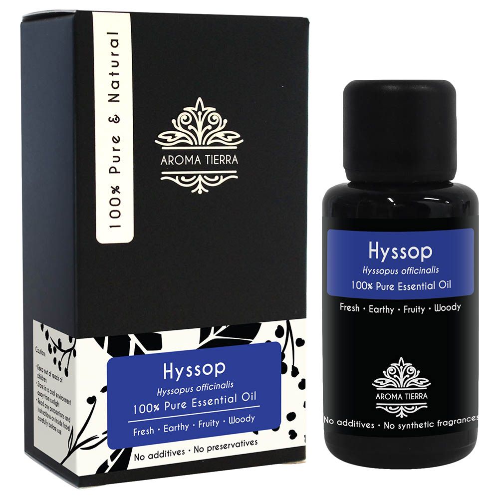 Aroma Tierra - Hyssop Essential Oil - 30ml