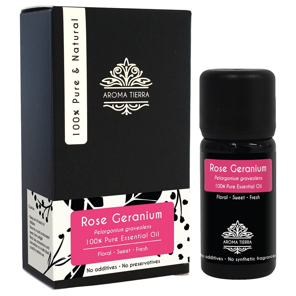 Aroma Tierra - Geranium Essential Oil - 10ml