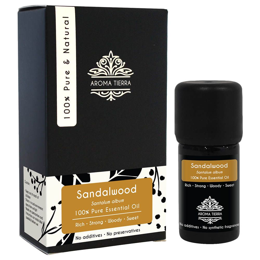 Aroma Tierra - Sandalwood Essential Oil - 5ml