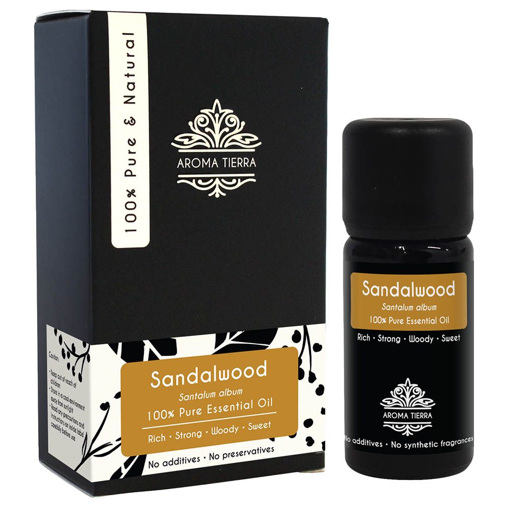 Aroma Tierra - Sandalwood Essential Oil - 10ml