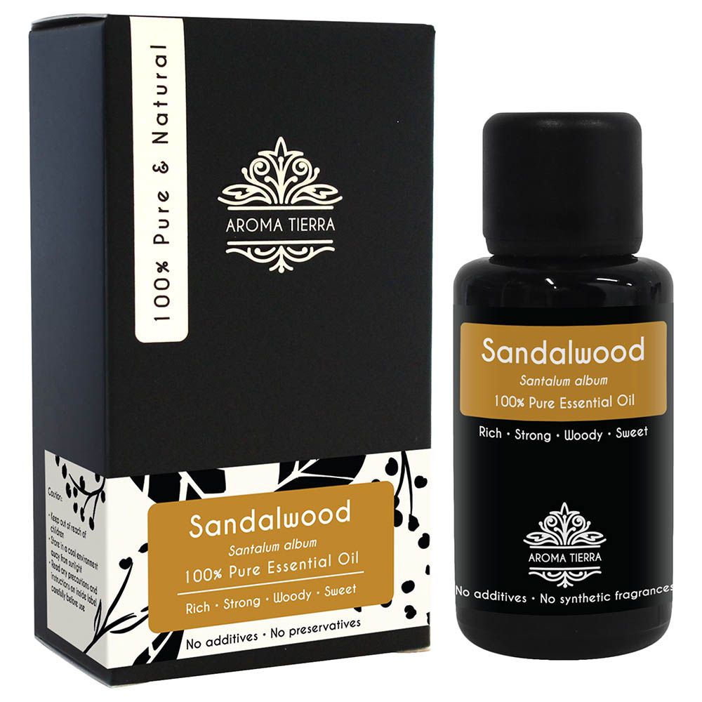 Aroma Tierra - Sandalwood Essential Oil - 30ml