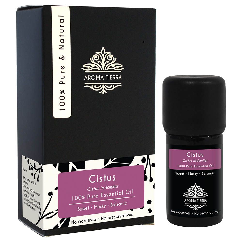 Aroma Tierra - Cistus Essential Oil (Rock Rose) - 5ml